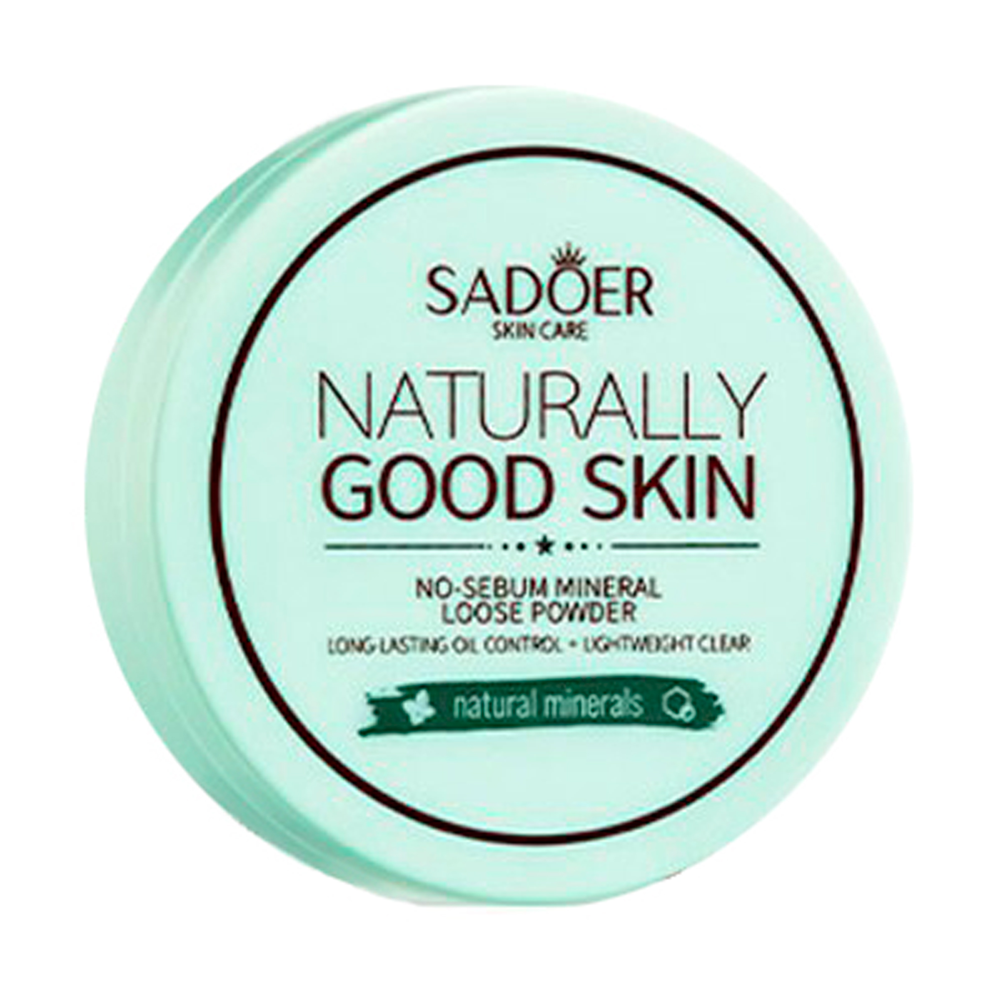 Уцінка! Пудра для обличчя Sadoer Naturally Good Skin No-Sebum Mineral Loose Powder, 5 г